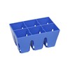 SUNPACK® Mega Square Insert, 6-Cell, Blue
