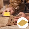 HARFINGTON 15pcs Micro Sander Paper 40 Grit 3.5x1.2 Inch Mini