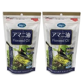 Linseed Oil (0.1 oz (3 g) x 30 Bags x 2 Bags, Domestic Filling, Low Temperature Compression, Convenient to Carry