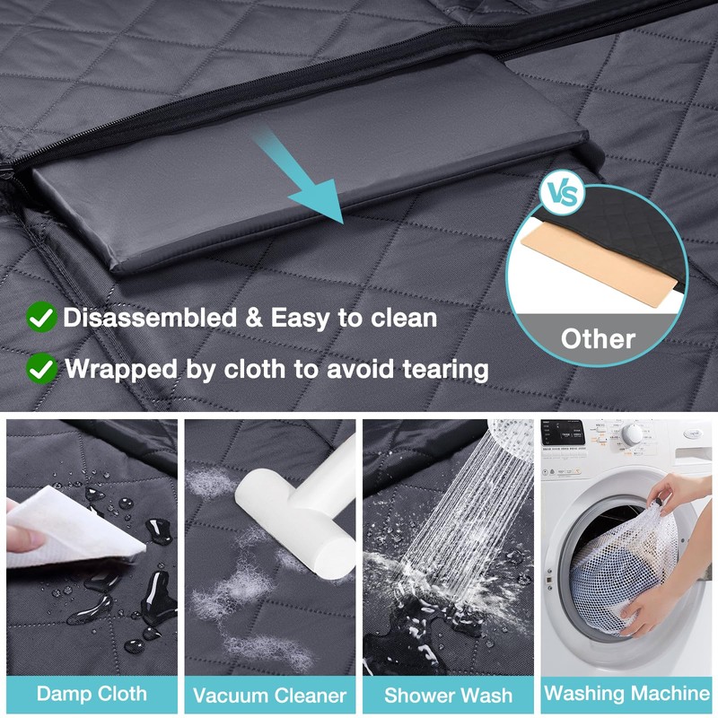 Back Seat Extender for Dogs + 2 Dog Seat Belts,