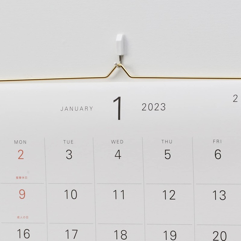 LEC H00404 Calendar Pin Hooks, Pack of 3, Load Capacity: