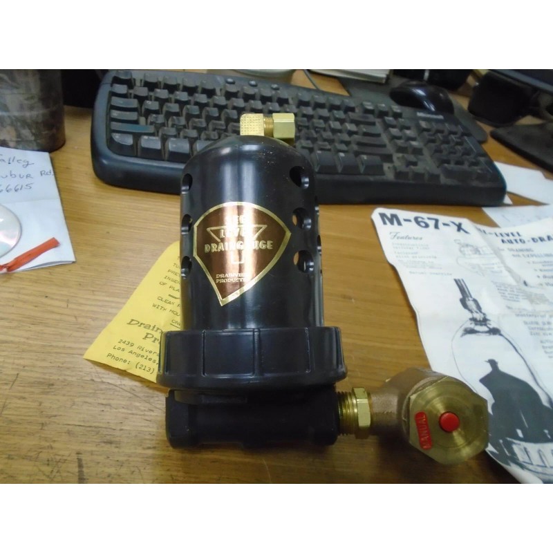 DRAINVIEW M-67-X AUTO DRAIN 67X BRAND NEW!!