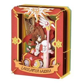 Ensky PT-247 Card Captor Sakura Paper Theater, Card Captor Sakura, Approx. H 3.9 x W 3.1 x D 1.7 inches (100 x 80 x 42 mm), Made of Paper