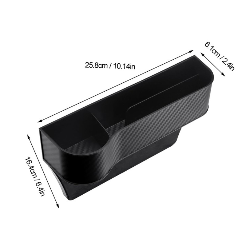PACKOVE Car Seat Storage Organizer Between Seats 2pcs Automotive Car