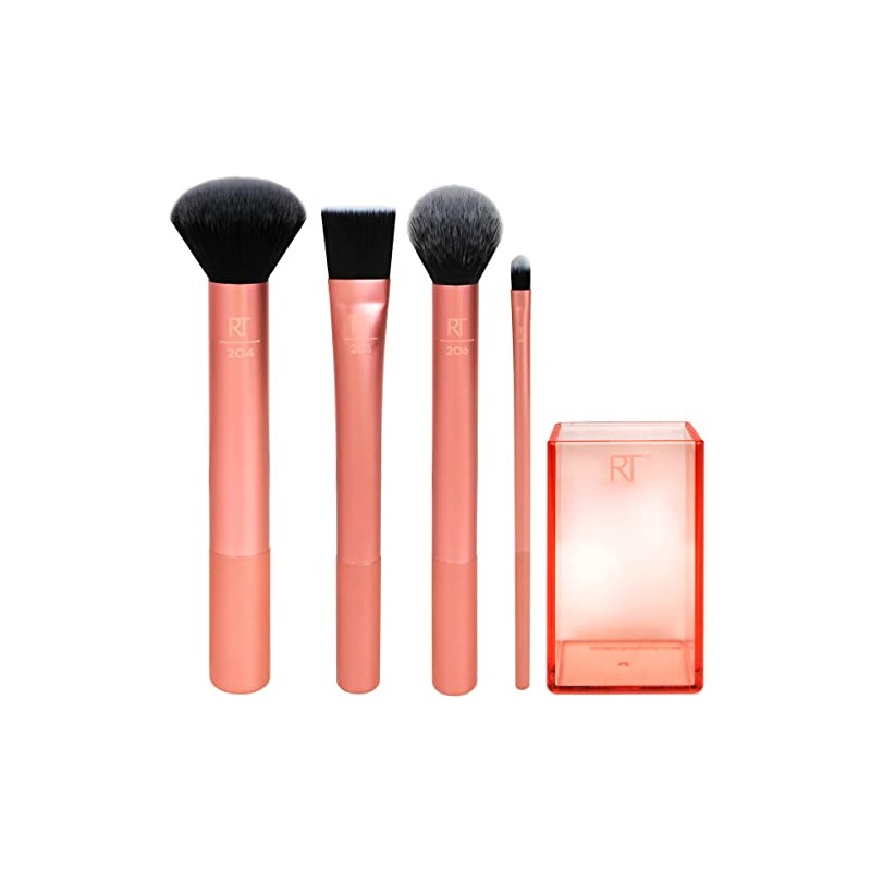 Real Techniques, Flawless Base, Set de Brochas de Maquillaje para