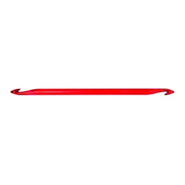 Knit Pro KP51429 Hook, Plastic, Red, 30cm x 120mm