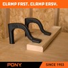 PONY 8" Bench Hold-Down Clamps, Heavy-Duty Bench Dog Clamps for