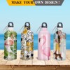 YOUKE OLA 16 Pack Sublimation Aluminium Water Bottle with Carabiner