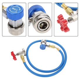 KIMISS R134a Refrigerant Recharge Hose Gas Can Fitting Pipe Can Tap for R502 R-12 R-22 Refrigerant