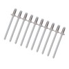 Rosette Rivets, 8PCS Aluminum Rosette Shaped Rivets Rustproof Cars Rose