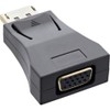 InLine® DisplayPort Converter, DisplayPort Male to VGA Female, FullHD/60Hz, Black/Gold
