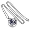 Aromatherapy Essential Oil Diffuser Necklace Tree of Life Cloud Design