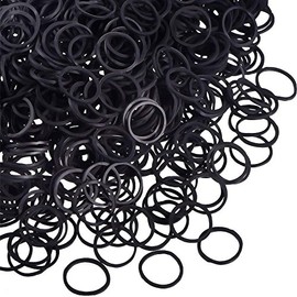 Mythya 2000 Piezas Ligas para Cabello, Niña Goma de Pelo Elásticos Lazos de Goma Bandas de Goma para Niñas