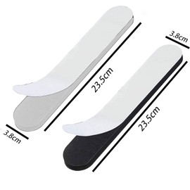 FUYUERO キャップライナー 襟汚れ防止テープ帽子汗止め 帽子用汗取りパッド 汗吸収シートで襟汚れ・帽子汚れを防ぐ エリ・ソデ汚れ-50枚入り (白50)