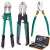Keadic 3Pcs Heavy Duty Bolt Cable Cutter Pliers Set Multifunctional