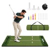 Bribay Golf Mat Dual-Turf, 6x4 ft, High Density, Practice, Two-Way