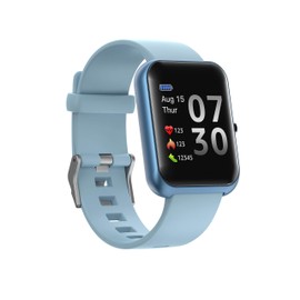 Hi5 10435 S20 Fitness Wristband Watch Touch Screen SmartWatch with IP68 Waterproof Activity Tracker Blue 140g