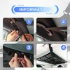 Car Ceiling Cargo Net with 2*Headrest Hook,Large Capacity Anti-Fall Cargo