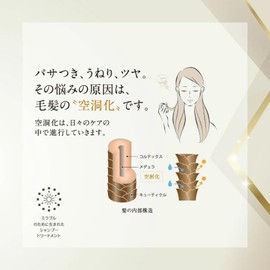 Treatment Born for Mirabble, 13.5 fl oz (400 ml), Natural Gloss, Volume, Hari, Cosy, Luster, Volume Up, Mirabble Hair Care, Hematin, Moisturizing Ingredient, mirable