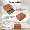 Disposable Hand Towel Box Cover Compatible with Kleenex Disposable Paper