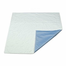 head2toe Incontinence Washable Waterproof Premium  Mattress Protector 34x52 blue