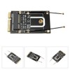 M.2 Adaptador WiFi Llave A+E a Pcie Pci Express Tarjeta