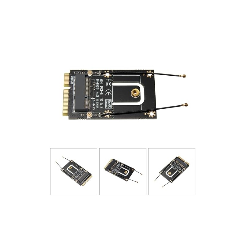 M.2 Adaptador WiFi Llave A+E a Pcie Pci Express Tarjeta