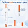 10pcs 1ml - 30g x 8mm | 1ml Syringes with