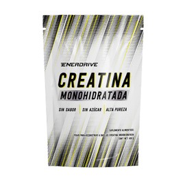 Enerdrive - Creatina Monohidratada, Alta Pureza, Sin Sabor, 450g, 90 Porciones