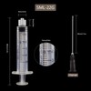 5ml Disposable Syringes with 22 Ga 1 Inch Needle, for