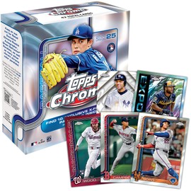 2025 Topps Chrome Baseball - Factory Sealed - Mega Box