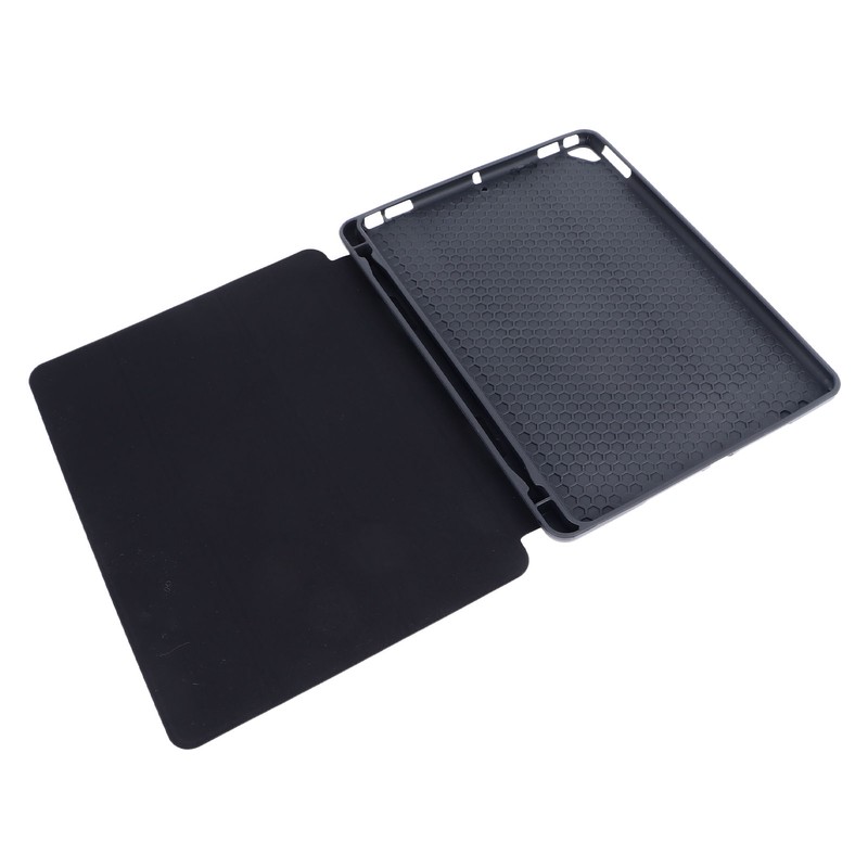 Tablet Case Black Soft TPU Precise Cutouts Pencil Holder Multi