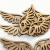 Christmas Wood Angel Wings 80pcs Angel Wings Wings Patches Angel