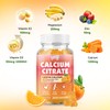 Calcium Citrate Gummies 1200 mg with Vitamin D3, K2, Magnesium,