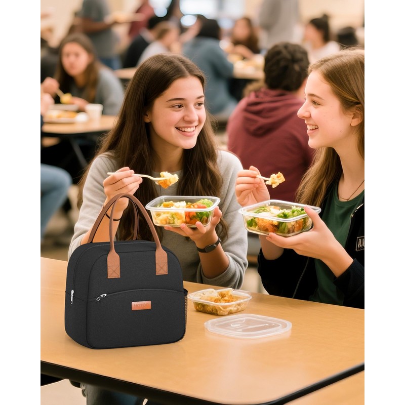 HOTOR Lunch Bag for Women & Men - Wear-Resistant Insulated