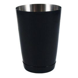 BarConic Weighted 16 oz. Weighted Powder Coated Black Shaker Tin