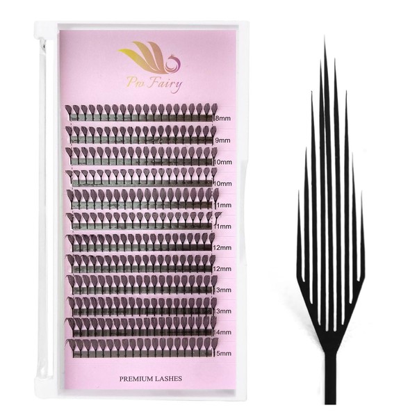 Premade Anime Spire Lash Extensions for Professional Lash Artists -