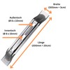 KÜST Pack of 2 Mower Blades Compatible with Stihl and