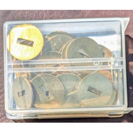 ACCO 71511 No.2 Brass Washers, 1/2" Diameter, Pack of 100 #BUY MORE & SAVE $$$!#