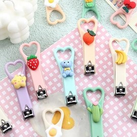 [SS62] Cute Nail Clipper Clipper Set of 5 Cute Nail Clippers / [에스에스62]귀여운 깎이 귀여운손톱깍이 깍기 세트 5개