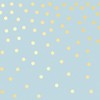 Tempaper Kids Blue and Gold Falling Dots | Designer Removable