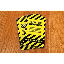 USI Premium Badge and ID Thermal Laminating Pouches, Industrial Tag Size, Angled with Hole, 7 Mil, 3.25 x 5.75 Inches, Clear, Gloss Finish, 50-Pack