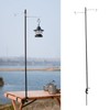 Camping Lantern Stand Portable Lightweight Outdoor Camping Aluminum Alloy Lamp