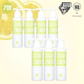 NEW Jo Sung-ah Wonder Bath Sugar Lemon Pack Cleanser (7 units) / NEW 조성아 원더바스 슈가레몬 팩클렌저 본품 7개