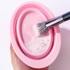 Limpiador de Brochas de Maquillaje ZJchao, Limpieza Eficaz Adecuada, Silicona,