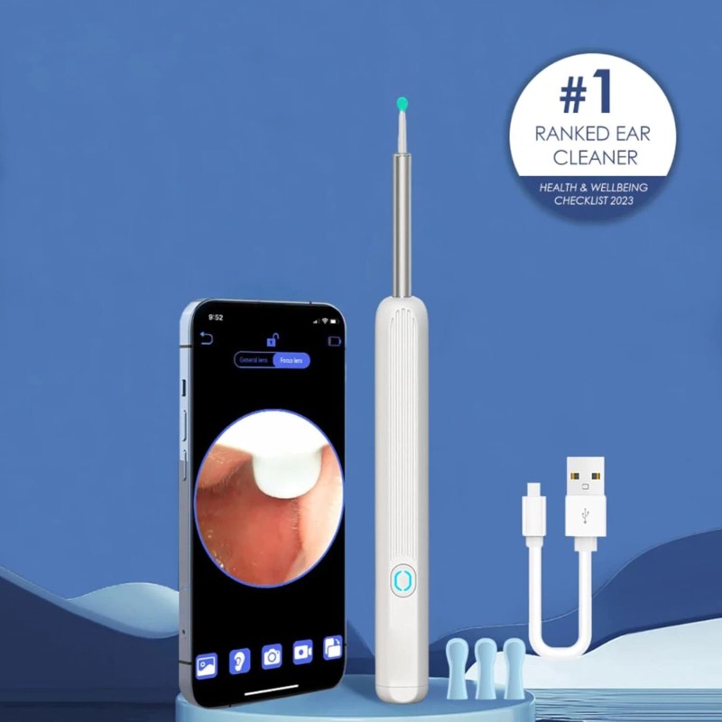 Ne3 Pro 2025 LED Ear Wax Cleaner Ear Camera Otoscope