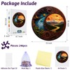 Round Wooden Jigsaw Puzzle - 246 Piece Yin Yang Nature