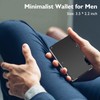 Minimalist Wallet for Men, ARW Metal Money Clip Wallet, RFID