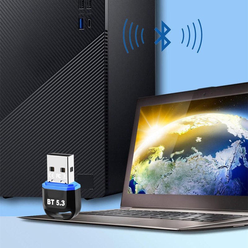 Bluetooth Dongle Bluetooth USB Stick USB Bluetooth Adapter 5.3 Bluetooth