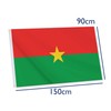 Burkina Faso Flag,3x5 FT Burkinabé Flag,36x60 Inch Large Digitial Double-Printed